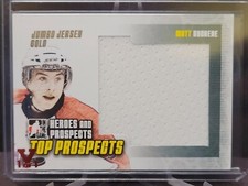 09-10 ITG Heroes & Prospects Top Prospects Jersey Gold/10 #JM22 Matt Duchene