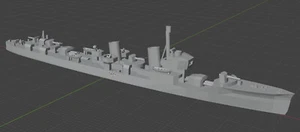 1:1250 IJN Mutsuki class Destroyer (V2) - Picture 1 of 1
