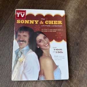 Sonny And Cher The Ultimate Collection 3 Disc DVD Set 2004 (New & Sealed) - Picture 1 of 3