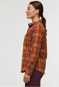 COTOPAXI Excellent Medium Mero Damen Misses Flanellhemd Sienna kariert - Bild 1 von 5