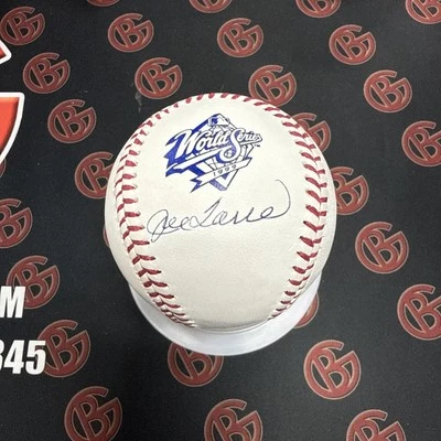Joe Torre New York Yankees Signed 1999 World Series Baseball Autographed JSA COA - Image 1 of 3