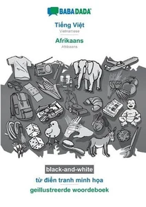 Ting Vit - Afrikaans, t in tranh minh ha, BW: BABADADA Vietnamese - Afrikaans, v - Picture 1 of 1