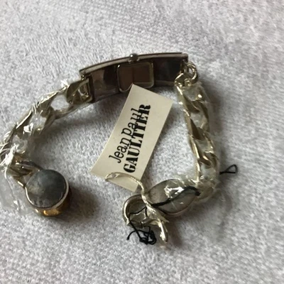 Gaultier крест распятие серебро 925 браслет часы с ярлыком мужской б/у - Изображение 1 из 4