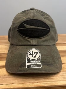 New - '47 Brand New York Jets Sandalwood Franchise Fitted Hat Cap Small Green - Picture 1 of 8