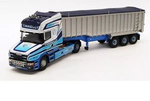 Corgi 1/50 Scale Model Truck CC12805 - Scania T Bulk Tipper - Tinnelly Trans. - Picture 1 of 4