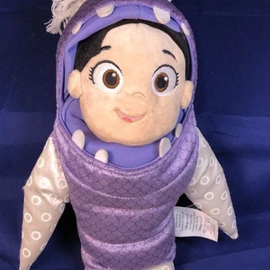 Monster Inc Boo in Monster Costume Plush 2001 Hasbro Pixar Doll Disney 8" Vtg - Picture 1 of 7