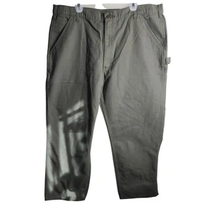 Carhartt Herren B11 MOS Arbeitshose Carpenter Duck Canvas Khaki 42x30 - Bild 1 von 9
