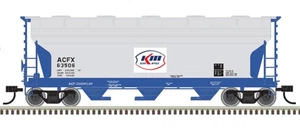 Atlas N Scale Kerr-McGee ACFX #63571 ACF 3560 Covered Hopper 50-006-119 - Picture 1 of 1