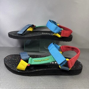 Teddy Fresh Combat Ready Warrior Sandalo Multicolore Cinturini Regolabili Uomo 11 - Foto 1 di 15