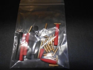 3,0 mm vergoldet Kugel Bananenstecker Stecker/Buchse 10 x Paar - Bild 1 von 2