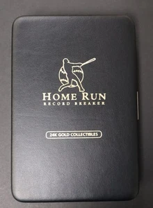 Mark McGwire 62 Home Run Record Breaker 24K Gold Limited Edition Set #433 - Bild 1 von 3