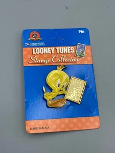 Spilla collezione francobolli USPS 1997 Looney Tunes Tweety - Foto 1 di 2