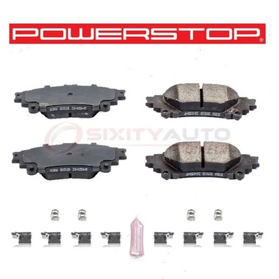 PowerStop Rear Disc Brake Pad & Hardware Kit for 2013-2017 Lexus GS350 - xj Foto 1 de 4