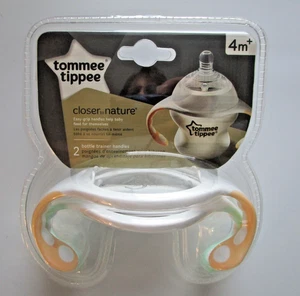 Tommee Tippee Closer To Nature Bottle Trainer Handles Easy Grip BPA Free NEW - Picture 1 of 2