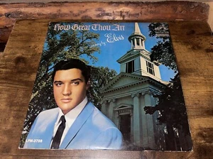 ELVIS PRESLEY - How Great Thou Art - 1967 - RCA Victor - LPM 3758 - Vinyl Record - Foto 1 di 13