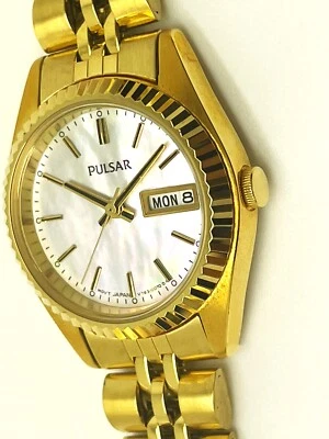 WATCH PARTS PULSAR by SEIKO LADIES V783-0030 NOT WORKING QTZ WATCH CASE PXX020 - Imagem 1 de 4