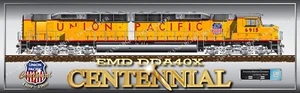 train,Union Pacific,Diesel, Engine,Locomotive,EMD,Centennial, Railroad, 6915,RR - Picture 1 of 4