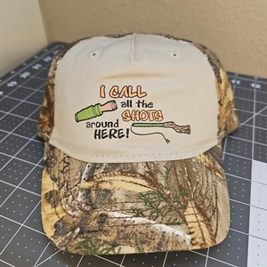 I Call All The Shots Around Here Toddler Camo Snapback Trucker Hat Cap - Picture 1 of 8