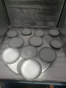 Plato de cena Mikasa Fine China 11--7 1/2"+ 11 --6 1/2" borde dorado  - Imagen 1 de 16