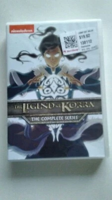 The Legend of Korra: Complete Series DVD Book 1 2 3 4 New Sealed - Image 1 of 2