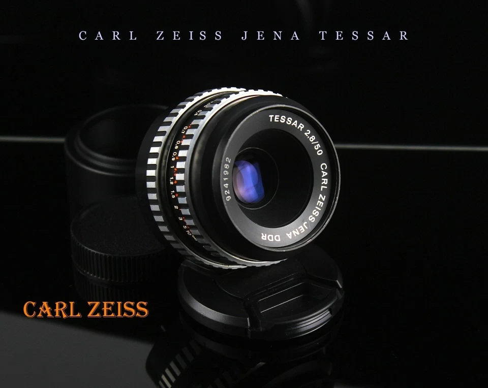  Lens Carl Zeiss Jenna Tessar  2.8/50  Mount M42  - Image 1 of 4