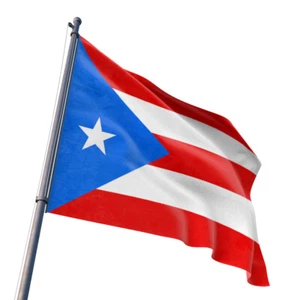 Puerto Rican Flag of Puerto Rico 3 X 5 Feet With Brass Grommet Indoor Outdoor - Picture 1 of 2