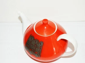 Yamaka Tea Pot Red Marked F 168 Vintage - Picture 1 of 10