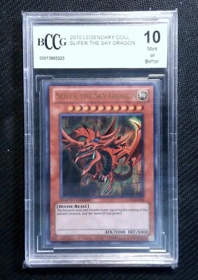 Slifer the Sky Dragon LC01-EN002 Yu-Gi-Oh Legendary Collection 1 BCCG 10 - Image 1 of 2