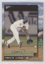 2006 MultiAd Sports Fresno Grizzlies Tomas de la Rosa #9