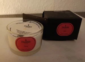 Parks London Scented Candle Aromatherapy Original 80g Rose New - Picture 1 of 2