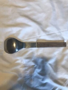 Vintage Ice Cream Scoop Vernco Spoon Stainless Wood Handle 9.5" Japan - Picture 1 of 3