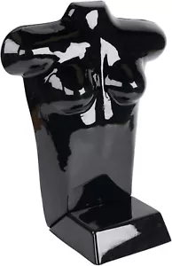 Set of 6 Molded Woman's Shirt Form Fits 5-10 Standing Countertop Female Black - Picture 1 of 10