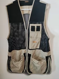 FIELDLINE Vest Mens M/L 38-44 HUNTING VEST BROWN BLACK MESH Outdoor Hunting - Picture 1 of 7