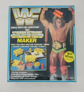Vintage World Wrestling Federation WWF Superstars Maker New sealed box - Picture 1 of 10