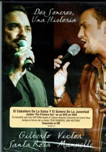 Dos Soneros Una Historia Gilberto Santa Rosa Victor Manuelle   NEW SEALED DVD - Picture 1 of 2