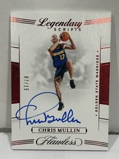 2019-20  Panini Flawless Legendary Scripts Chris Mullin auto/15 LS-CML HOF