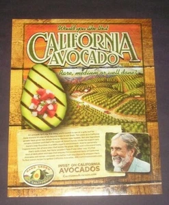 2010 California Avocados Magazine Print Ad, California Grower Gene Bianci Photo - Picture 1 of 2