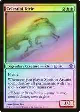 Celestial Kirin FOIL Saviors of Kamigawa NM White Rare MAGIC MTG CARD ABUGames