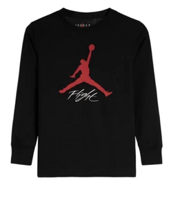 Jordan Baseline Flight Tee Boys' T-Shirt - Black - Picture 1 of 2