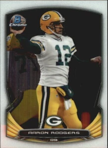 2014 Bowman Chrome #21 Aaron Rodgers - Nuovo di zecca - Mt - Foto 1 di 2