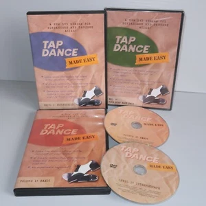 Tap Dance Made Easy DVD Volume 1-3 Region One USA Import - Imagen 1 de 16