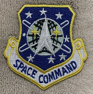 SPACE COMMAND SHIELD EMBROIDERED PATCH 3 Inch - Picture 1 of 4
