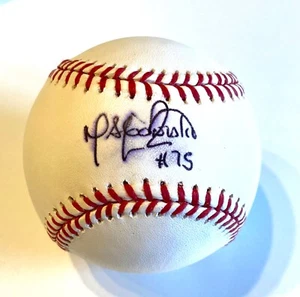 MLB AUTOGRAPHED BASEBALL -  MIGUEL GONZALEZ  - PHILLIES - Picture 1 of 2
