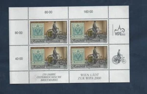 AUSTRIA 1997 - MOSTRA FILATELICA WIPA 2000 IN MINIFOGLIO**MNH - Picture 1 of 1