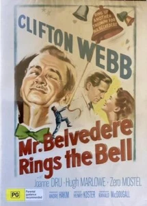 MR. BELVEDERE RINGS THE BELL - CLIFTON WEBB - NEW & SEALED REGION 4 DVD - Picture 1 of 1