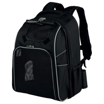 Trixie Rucksack William schwarz für Hunde, 33x43x23 cm, 15 kg belastbar - Bild 1 von 2