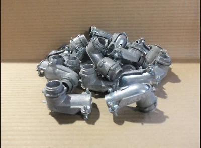 New Box of 25 ME Madison L-110-1 1/2" 90 Degree Squeeze Connector - Image 1 of 4