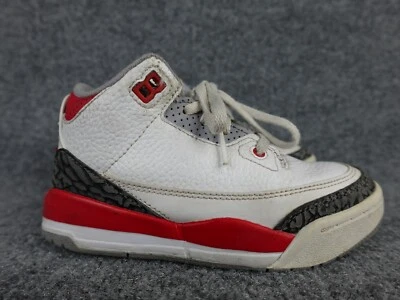 Nike Air Jordan 3 Retro Rojo Fuego Medio Talla 12c DM0966-160 Foto 1 de 4
