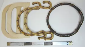 Verschiedene Geldbörsengriffe Holz Kunststoff Metall Feder Geldbeutelöffner Stock Stil - Bild 1 von 5