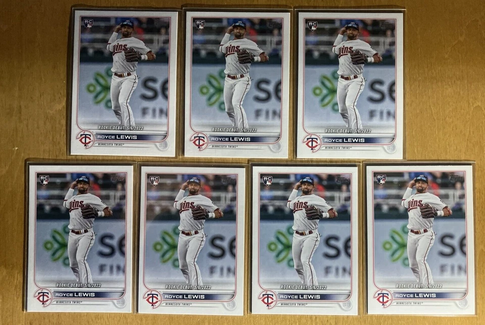 ROYCE LEWIS 2022 Topps Update Series Rookie Debut #US149 Minnesota Twins  LOT 7 - Image 1 of 1